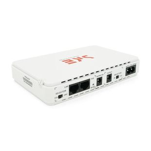 ДБЖ MIni Ups для роутерів/комутаторів/PON/POE-431P, 5/7.5/9/12V, 1A, 4X2200MAh, (159х28х105), 0,430 кг, White, BOX D86A4D4266EA фото