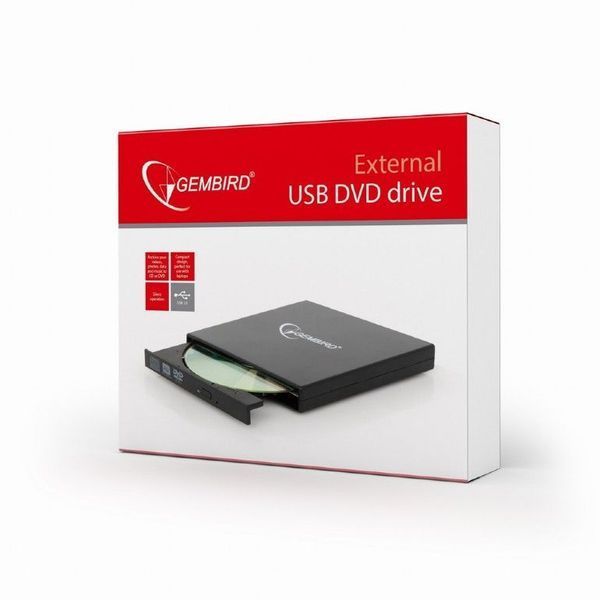 Зовнiшній DVD DVD-USB-02, USB2.0 1603411EDG фото