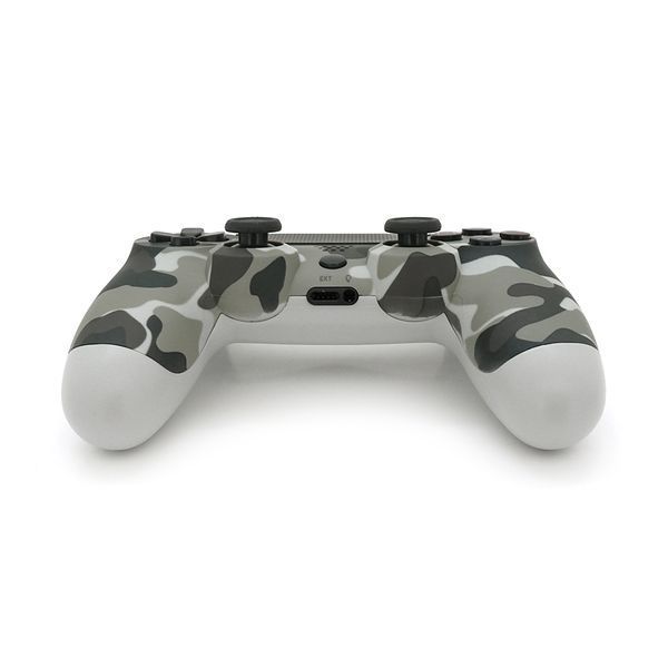 Геймпад Brazzers беспроводной для PS4 Wireless SHOCK, разъем для наушников, LED light bar, Haki-Silver, 3.7V, 600mAh, Blister-box 2000000359670YT фото
