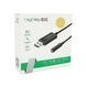 Переходник для наушников VegGieg V-K201 USB2.0(M)-Jack3.5(F), Black, Box 2000000336640YT фото 2