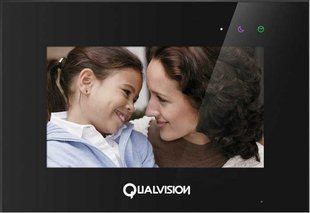 Видеодомофон Qualvision QV-IDS4770QW 7 дюймов FullHD 1080P черный 52718FORS фото