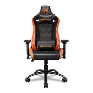 Кресло игровое Outrider S, черный-оранжевый 1605107EDG фото