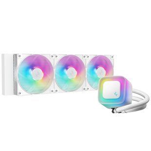 Система водяного охолодження DeepCool LE360 WH V2 (R-LE360-WHAMMN-G-2) 553699DCL фото