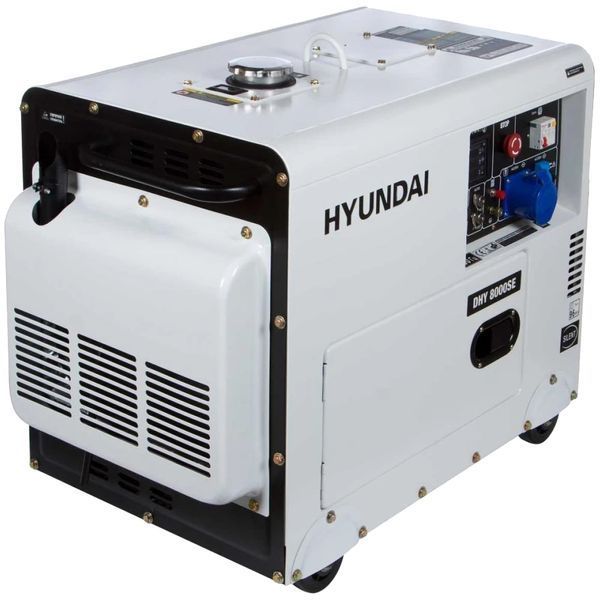 Генератор дизельний Hyundai DHY 8000SE 99-10035695VIAT фото