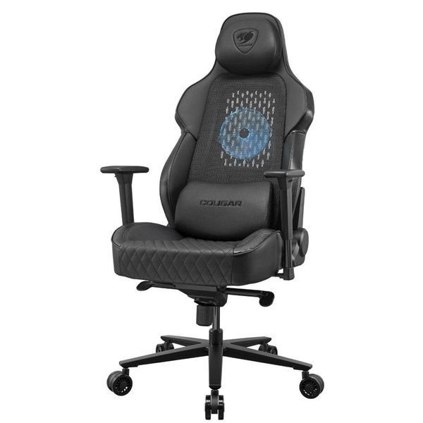 Кресло игровое NxSys Aero Black, цвет черный 1606296EDG фото