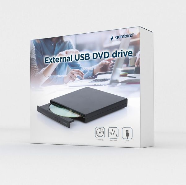 Зовнiшній DVD DVD-USB-04, USB2.0 1606261EDG фото