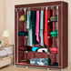 Портативна тканинна шафа для одягу 8 полиць Storage Wardrobe 135&times;42&times;174 см eve1025 фото 1