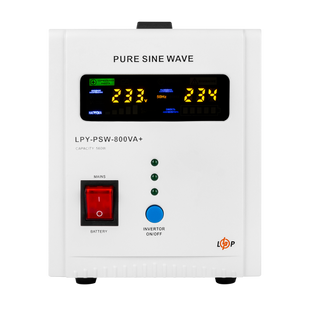 ДБЖ з правильною синусоїдою 12V LPY-PSW-800VA+(560Вт)5A/15A D89B3DBCF3FE фото