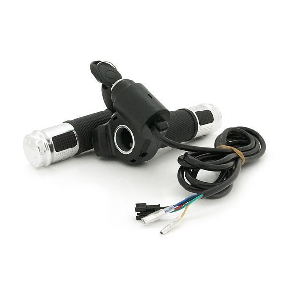 Ручка газа с ключем для электровелосипеда 12-72V+вольтметр, Box 2000000362991YT фото