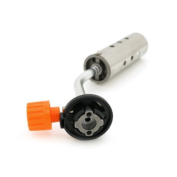 Горелка газовая,SHENGLILAI YT816, под газовый баллончик 220г,вентиль, D32mm, 21(9,7)см. (трубка из нержавеющей стали,сплав алюминия,пластик), блистер 2000000359847YT фото