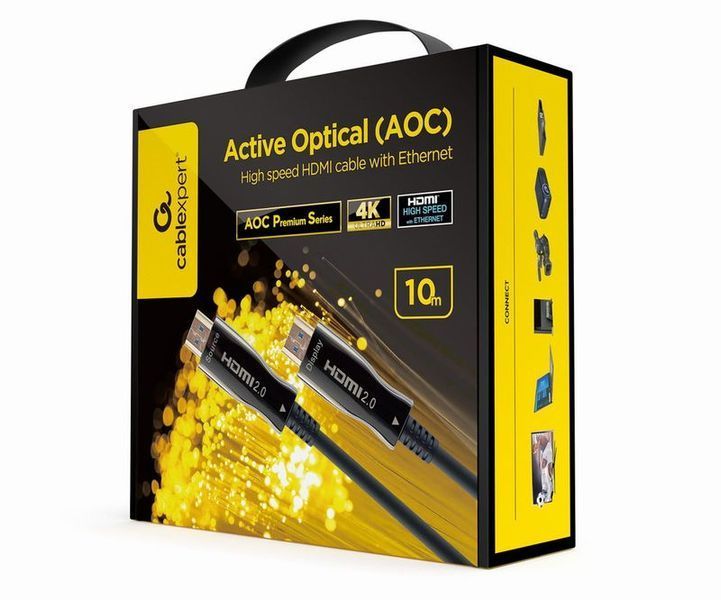 Кабель Cablexpert CCBP-HDMI-AOC-10M-02, HDMI V.2.0, вилка/вилка, с позолоченными контактами, 10 м 1605728EDG фото