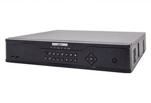 Видеорегистратор Univew NVR308-64E-B поддержка до 64 камер максимальное разрешение 12 МП 49445FORS фото