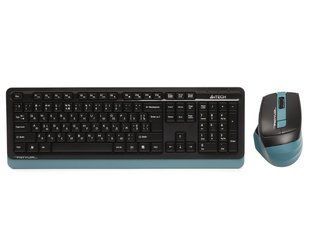 Комплект беспроводная клавиатура с мышью A4Tech Fstyler FG1035, черный цвет 1606192EDG фото