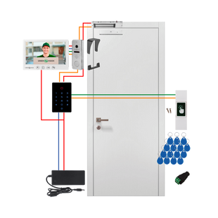 Комплект СКУД з домофоном та магнітним замком 280кг GV-509 ED208B27D147 фото