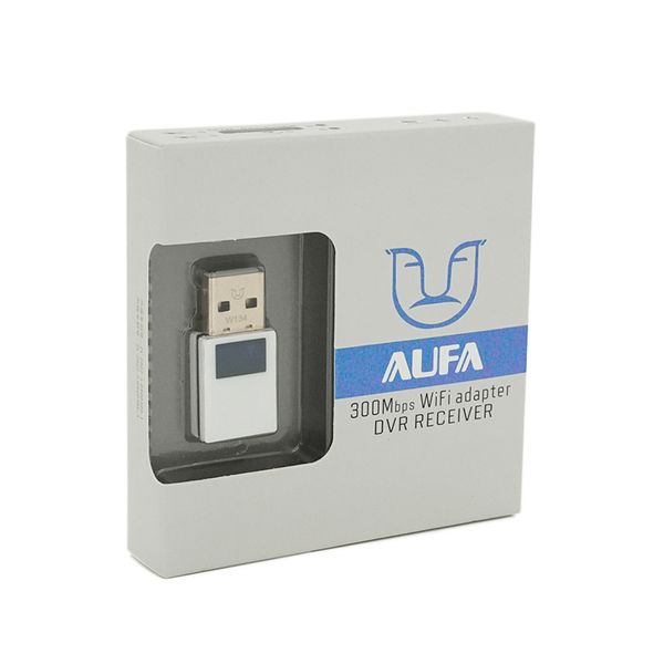 Беспроводной сетевой адаптер Wi-Fi-USB AUFA AF-300, 802.11bgn, 300Mbps, 2.4 GHz, WIN7/8/10/11/MAC/LINUX, Blister 161BD19DE286 фото