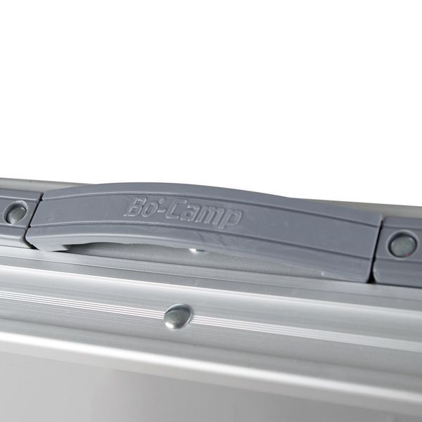 Стіл Bo-Camp Premium Oval 120x80 cm Grey (1404420) DAS302789DASM фото