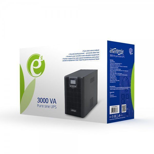 Джерело безперебійного живлення EnerGenie EG-UPS-PS3000-01 1007024EDG фото