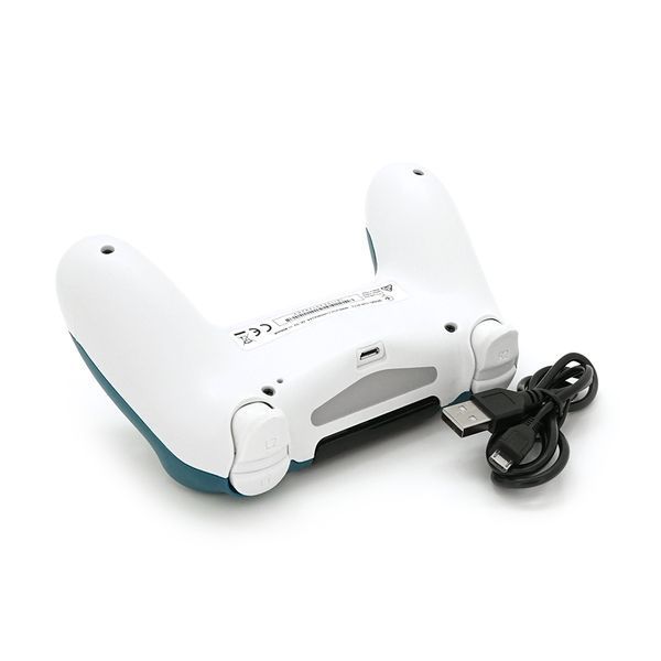 Геймпад Brazzers беспроводной для PS4 Wireless SHOCK, разъем для наушников, LED light bar, Green, 3.7V, 600mAh, Blister-box 2000000359564YT фото