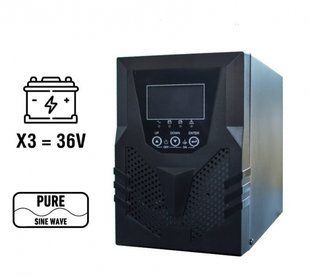 Источник бесперебойного питания U-tex UPS-UT1000VA 1000 Вт правильная синусоида 55862FORS фото