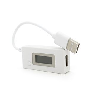 USB тестер KCX-017 напряжения (3-7V) и тока (0-3A) емкости заряжаемой батареи (0-19999mAh), White 2000000096926YT фото