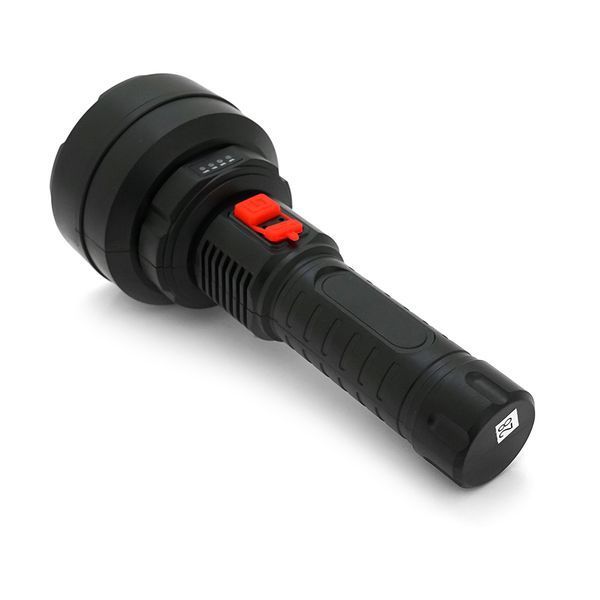 Ліхтарик ручний POWERMASTER HY-789 1Led CreeXPE 18650 IP40 3-реж. microUSB 195х80х35 BOX 2000000294667YT фото