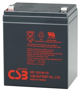 Аккумуляторная батарея CSB HR1221WF2, 12V 5Ah (90 х70х100 (105)), 1.85 kg Q10/630 C7CBA9F8185E фото