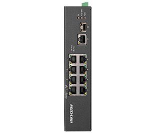 PoE комутатор Hikvision DS-3T0310HP-E 8-портовий швидкість до 100 Мбіт/с молніезахист 6 кВ 99-00004413VIAT фото