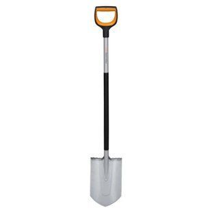 Лопата штыковая скругленная Fiskars Xact&trade; (1066729) 99-00018413VIAT фото