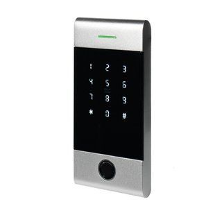 Клавиатура с биометрическим считывателем и контроллером Trinix TRK-1206BTFW алюминиевый корпус IP68 Silver 71-00073TRIN фото