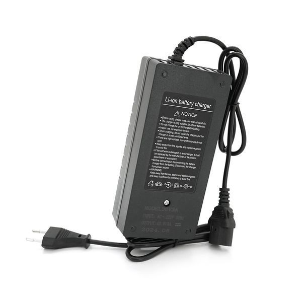 Зарядное устройство для аккумуляторов LiFePo4 36V(43.8V),12S,3A, штекер Triangle plug (T-tipe/C13/IEC). с индикацией. 160x73x45 мм 2000000369204YT фото