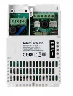 Імпульсний блок живлення Satel APS-612 12 В 3 А висока ефективність захист від короткого замикання 51224FORS фото