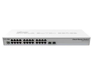 Комутатор 24 порти керований MikroTik CRS326-24G-2S+RM L2 99-00002337VIAT фото