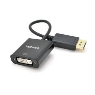 Конвертер VEGGIEG DD-B Display Port на DVI24+5 25 см чорний аудіо і відео адаптер 2000000196442YT фото