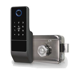 Замок біометричний Trinix TRL-5201BTFW Left підтримка Bluetooth, Black 65-00051TRIN фото