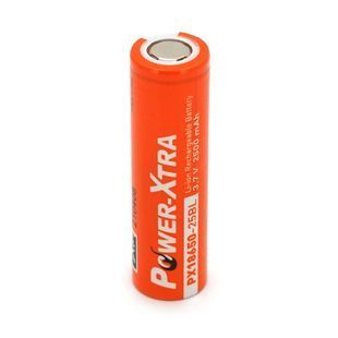 Аккумулятор Li-ion Power-Xtra 18650 2500mAh 3.7V, Orange 2000000297453YT фото