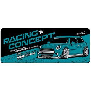 Коврик 300*700 тканевой Racing concept с боковой прошивкой, толщина 2 мм, Dark blue, Пакет 2000000356150YT фото