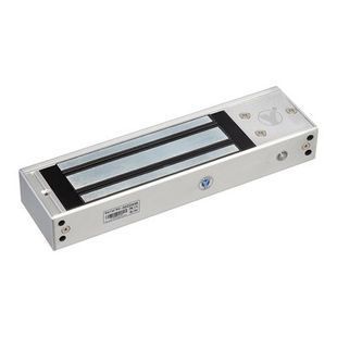 Електромагнітний замок Yli Electronic YM-500N(LED)-DS зі світловою індикацією датчиком стану замка і дверей до 500кг на розрив 2000000253282YT фото