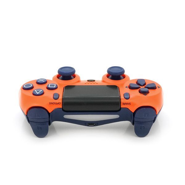 Геймпад Brazzers беспроводной для PS4 Wireless SHOCK, разъем для наушников, LED light bar, Orange, 3.7V, 600mAh, Blister-box 2000000359540YT фото