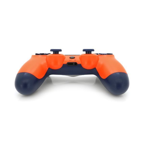 Геймпад Brazzers беспроводной для PS4 Wireless SHOCK, разъем для наушников, LED light bar, Orange, 3.7V, 600mAh, Blister-box 2000000359540YT фото