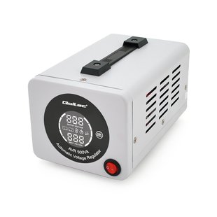 Стабілізатор Qoltec AVR-500VA, аналогова індикація, 400W, 1 schuko, Q6 DD5A8B9EB39B фото