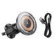 Автотримач BOROFONE BH211+ Wireless Charging 15W кріплення на решітку магніт Black Box 2000000381565YT фото 2