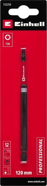 Біта подвійний торсіон Einhell, 1 шт, 120 мм, S2, T20 132250TVOE фото