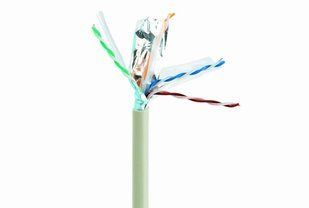 Витая пара Cablexpert FPC-6004-SO, CAT6, одножильная, медь (AWG24), экранированная фольгой, 305 м 1604632EDG фото