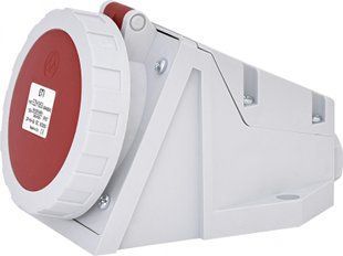 Настенная розетка 3+N+PE 16А 380В IP67 EZH 1653 ETI 4482042 85674KAPR фото