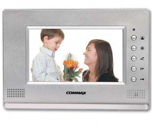 Видеомонитор Commax CDV-71AM SILVER 7 дюймов цветной монитор подключение 2 камер 7312FORS фото