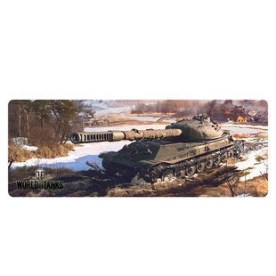 Коврик 300*700 тканевой World of Tanks-33, толщина 2 мм, OEM 2000000205618YT фото