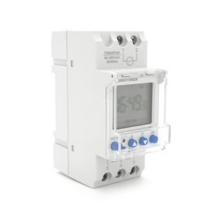 Реле часу Sinotimer TM928RAKL на DIN-рейку LCD програмований змінна батарея 16А 85-265V 87х65х35 мм 2000000365855YT фото