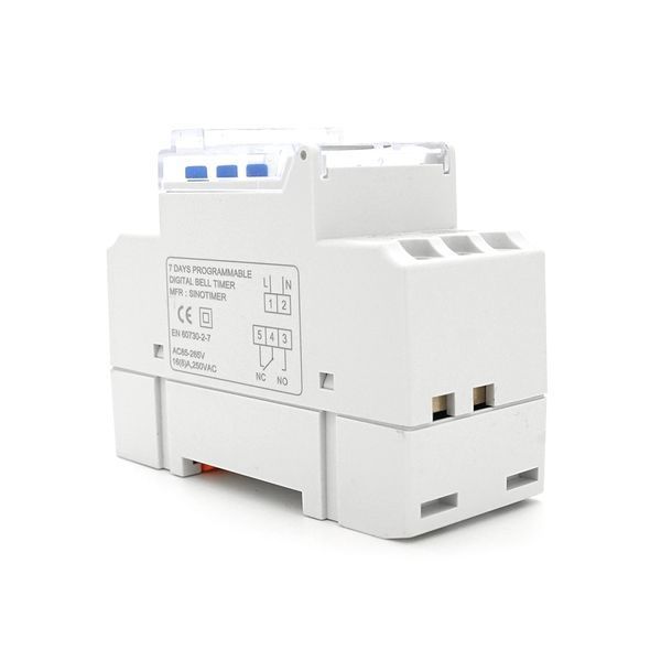 Реле часу Sinotimer TM928RAKL на DIN-рейку LCD програмований змінна батарея 16А 85-265V 87х65х35 мм 2000000365855YT фото
