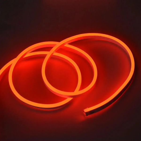 Гнучка силіконова LED-стрічка Neon 5 м 12V червона eve1272 фото