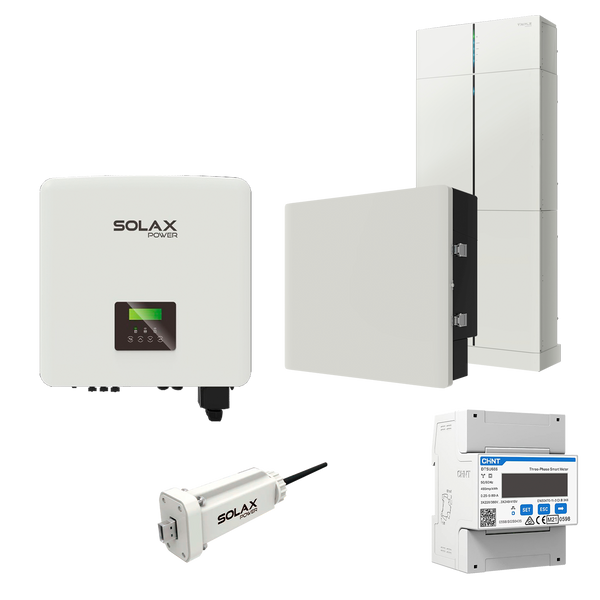 Комплект Solax 4.2: Трифазний гібридний інвертор на 10 кВт, з АКБ на 6,2 кВт*год 9BDB493DB1DC фото